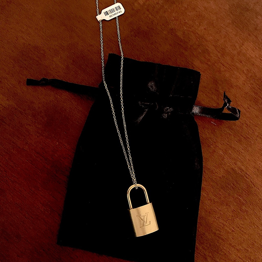 Louis Vuitton Padlock Necklace